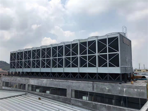 冷卻塔填料更換：閉式冷卻塔工作原理(冷卻塔機組的工作原理圖)